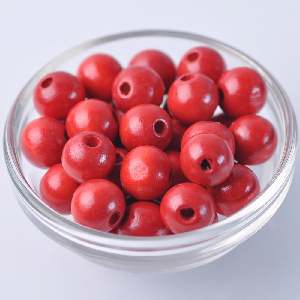 

Круглые бусины из натурального дерева с цветным покрытием под гальванику 6 мм 8 мм 10 мм 12 мм 14 мм 16 мм 18 мм 20 мм для DIY поделок, ювелирных изделий, аксессуаров для изготовления браслетов Red# 16mm-20pcs