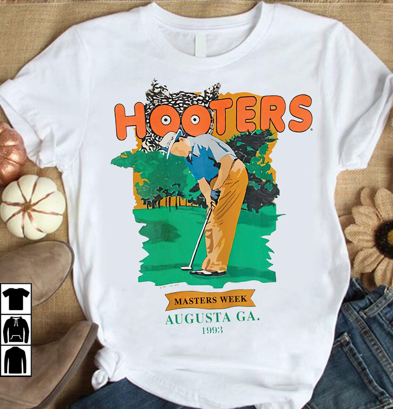 

HOOTERS Masters Week 1993 Vintage Hooters Golf Shirt S-3XL L