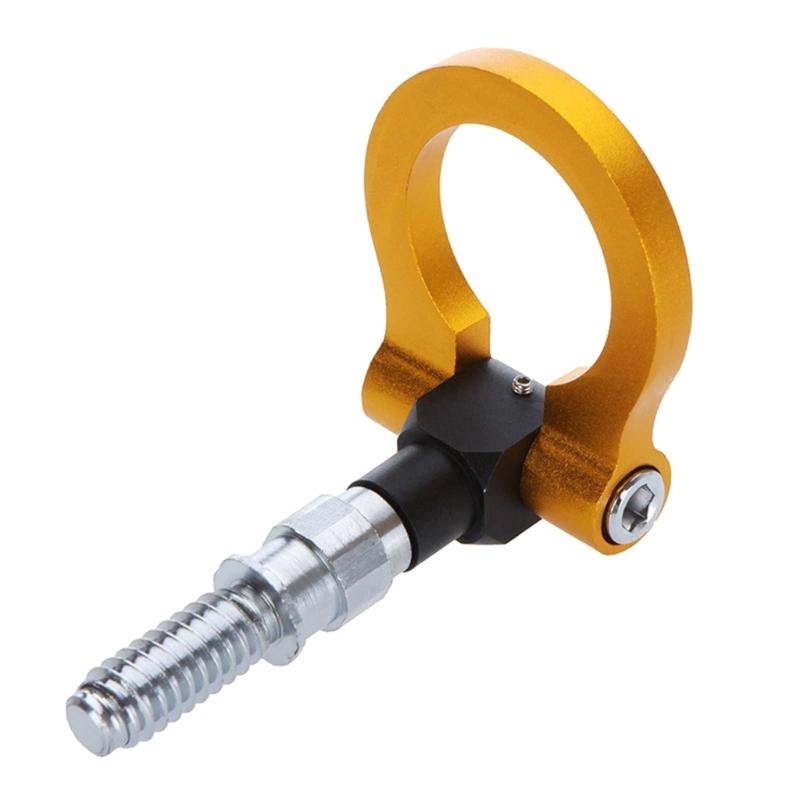 Heavy-Duty Racing Towing Car Tow Hook Front Bumper Trailer Ring Eye Towing Tow