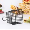 Iron Mesh Colander Strainer Sifter Fry Basket Vegetable