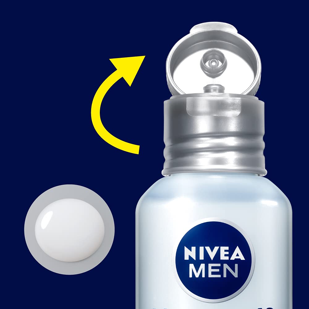 Nivea Men Morning 10 Oily Block Gel 100ml [All-in-One] [Prevents Shine] [Moisturizing] (x 1)