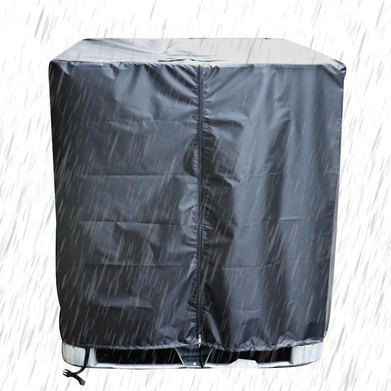 IBC Tote Cover 1000 Liter Container Aluminum Foil Waterproof Dustproof UV Protection Water Tank Cover