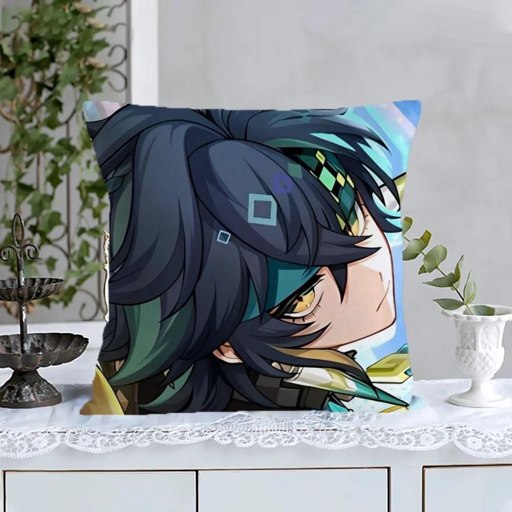 

Наволочка Чехол для подушки Наволочка Чехол для дома Чехлы для подушек для гостиной Подушки Диван 66x66cm небесно-голубой