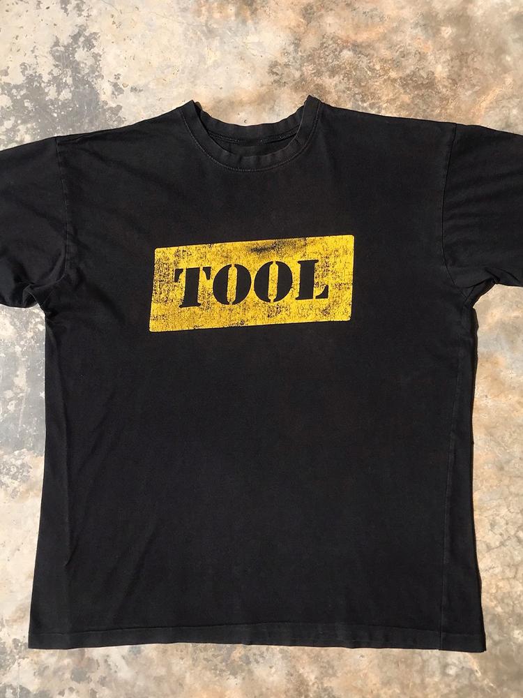

2024 New TOOL Band Classic Metal Rock Trend Short Sleeve Loose Cotton Black Men and Women Lazy Street Vintage T-shirts S