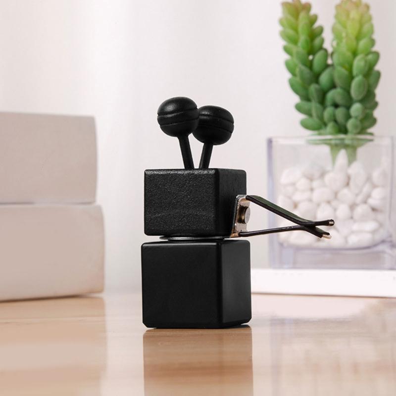 8ML Car Air Vent Essential Oil Bottle Empty Glass Container For Fragrances Dispensing Essential Oil Diffuser