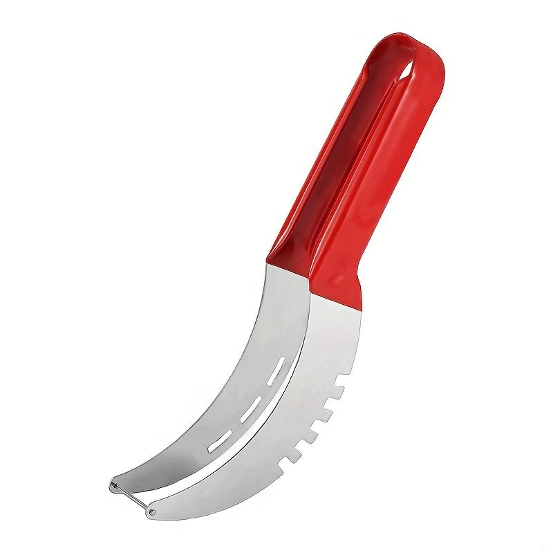 Stainless Steel ABS Watermelon Slicer, a Multifunctional for Conveniently Cutting Large Fruits And Vegetables