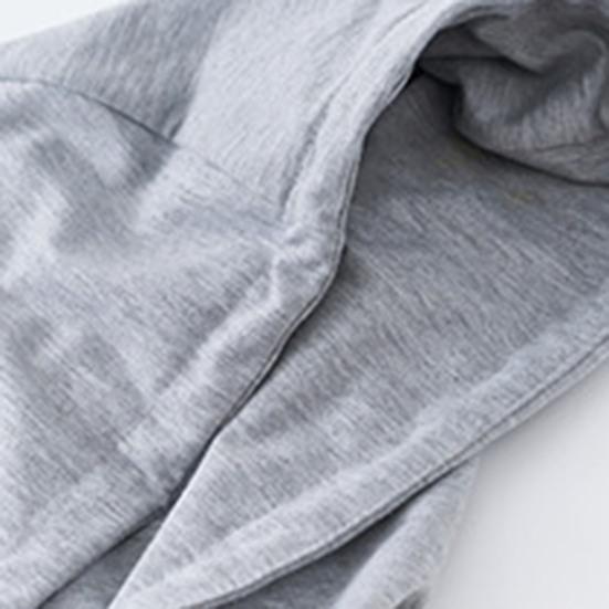 Felpa Unisex Vestibilità Rilassata Streetwear Primavera Autunno Polsino a Coste Felpa con Cappuccio Cappotto per Uso Quotidiano