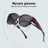 Yousheng Polarized Fit Over Glasses Sunglasses for Women Men UV Protection Oversized Wrap Around Sun Glasses for Driving Fishing Golfing