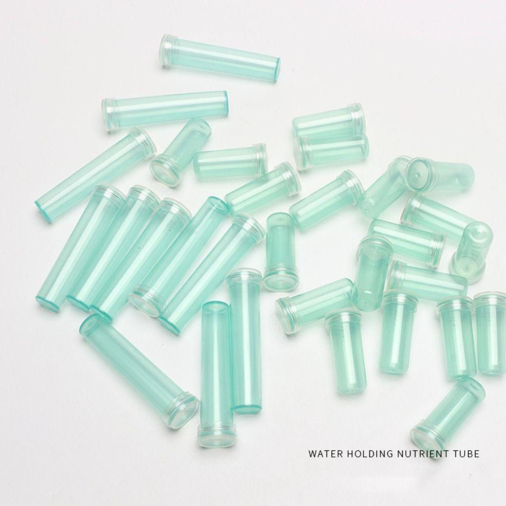 PVC Flower Fresh-keeping Tube Transparent Portable Plant Nutrition Tube 4cm/7cm Water Storage Container Floral Packing Supplies