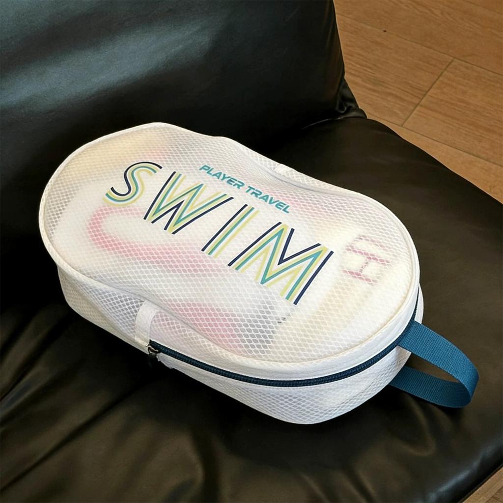 Large Capacity Waterproof Wet Dry Bag for Swimming Toiletry Bag Travel Cosmetic Organizer with Separate Compartment Shower Gym