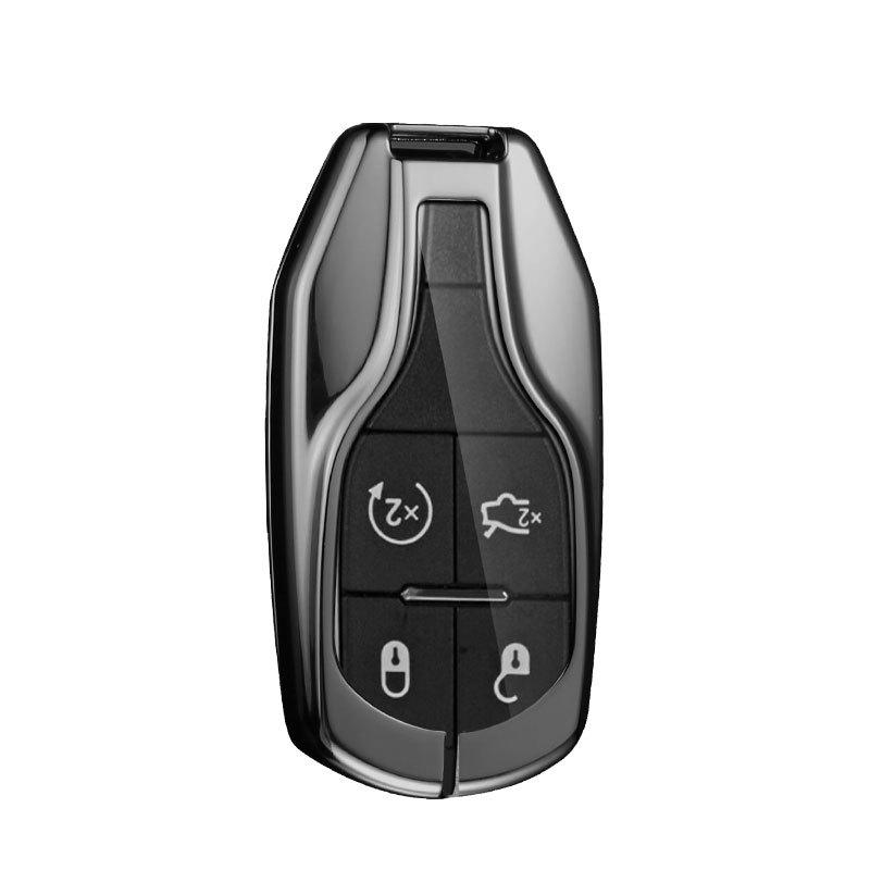 Maserati Key Case for Levante/Ghibli: Premium Men's Modified Shell Bag