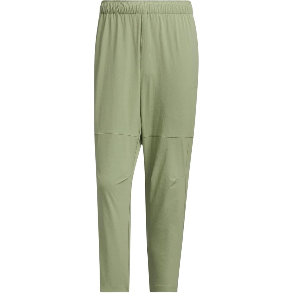 Adidas Must-Haves Woven Cropped Mid-Waist Casual Pants Unisex Bottoms Tent-Green JI6661