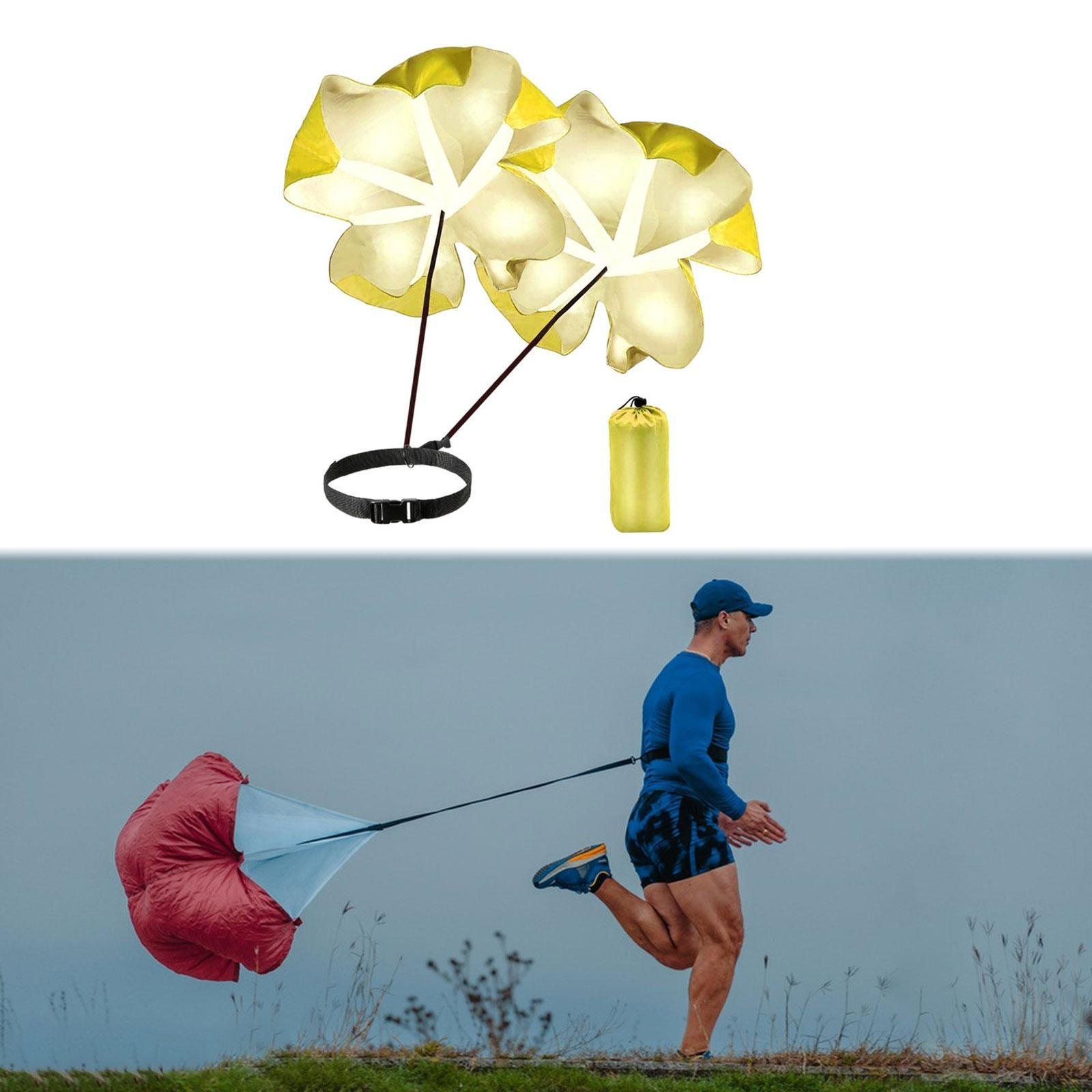 

Скорость, сопротивление парашют силовой тренинг 57 дюймов зонтик для баскетбольной силы жёлтый