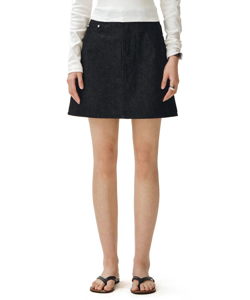 Deketeuumeon Signature Mini Skirt Dcsk001Cpblack