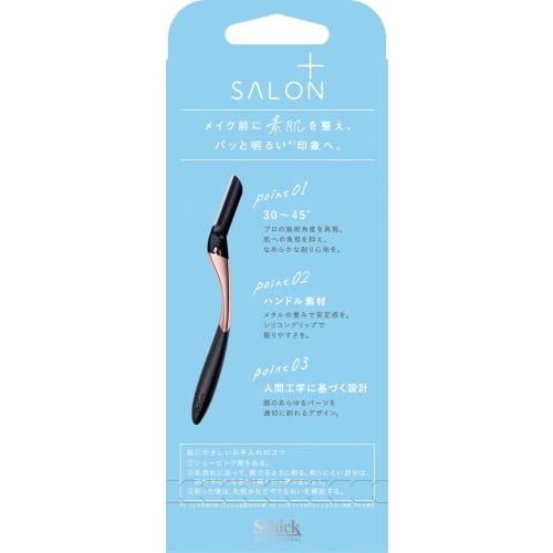 Schick Schick Hydrosilk Salon Plus Tone Up Face Smoother Holder (with Blade) Black 1 Piece (x 1) Razor Women