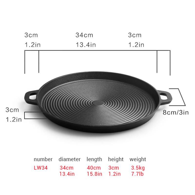

SMVP Threaded Grill Frying Pan