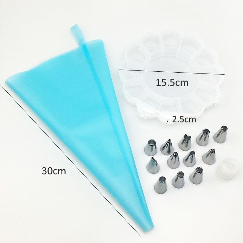 12 Stücke Kuchen Dekorieren Werkzeuge Rohr Icing Düsen Backen Liefert Dessert Dekoration Küche Zubehör