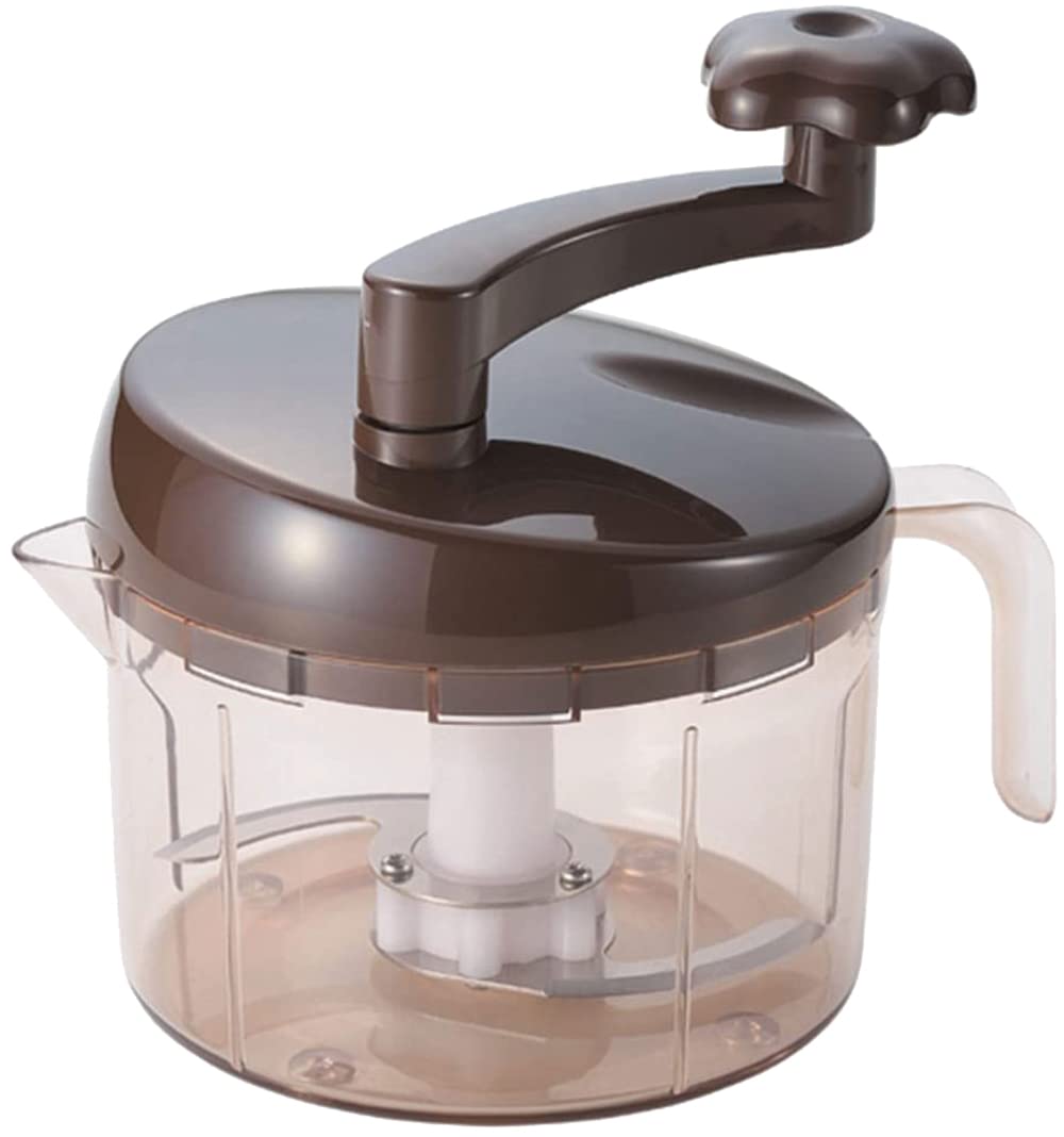 

Shimomura Planning Heat Resistant Vegetable Chopper Chopper in Microwave Safe Rotate and Chop with Scale 720ml Soup Curry Easy to Make Time Saving