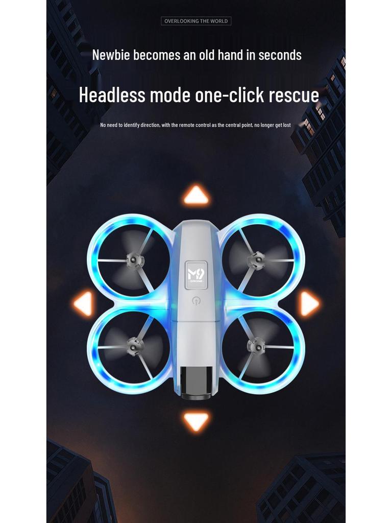 Mini Dronă Durabilă pentru Băieți cu Cameră Duală, Flux Optic și Anti-Coliziune pentru Fotografie Aeriană HD