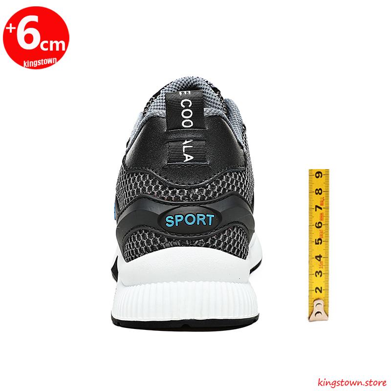 Sneakers Men Elevator Shoes Height Increase Shoes For Men Summer Heightening Shoes Height Shoes Insole 6Cm