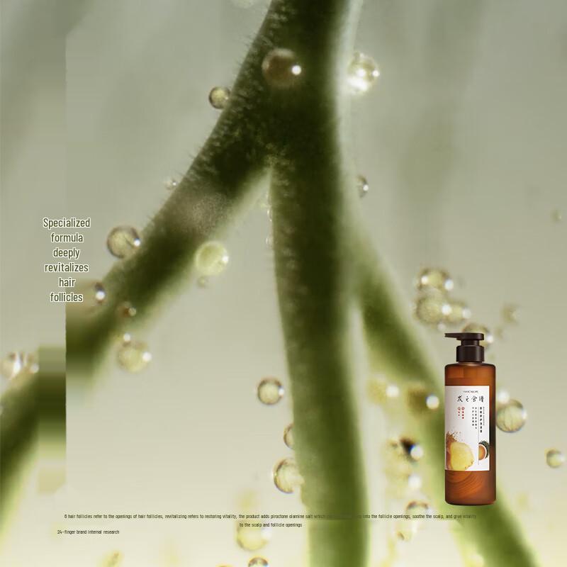 Hair Recipe Ginger Root Tea Anti-Breakage Shampoo