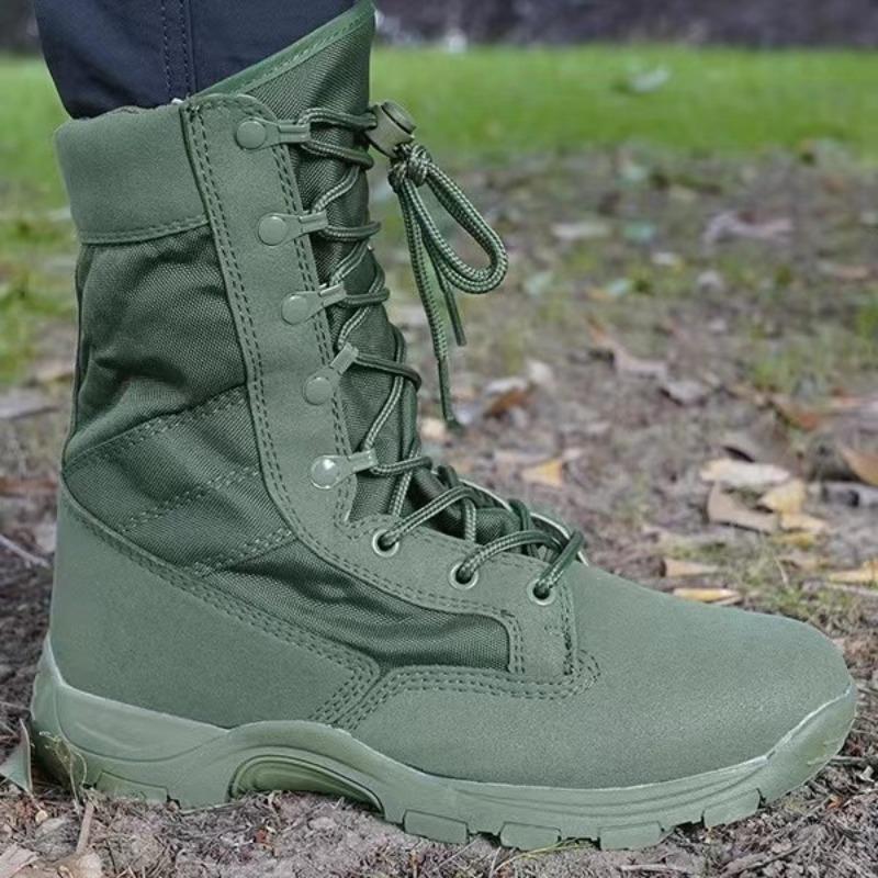 Fashion Male Outdoor Training Combat Hunting Boots Spring Autumn Men Jungle Hiking Sports Climbing Camping Breathable Camo Desert Shoes