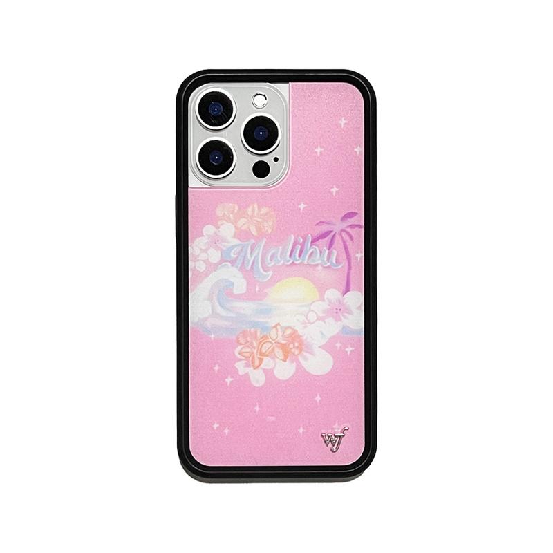 Wildflower XCX Coconut Sunset Phone Case iPhone Butterfly Pony Creative 12 13 Pro 14 Plus 17 Promax WF Moon Love 15 16pro Cover