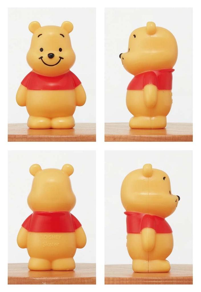 Skater Enamel Canister with Wooden Lid, 750ml, Disney Winnie the Pooh Mascot, ENC8D-A