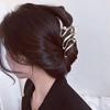 Korean Fashion Hairpin: Elegant Shark Clip for Women