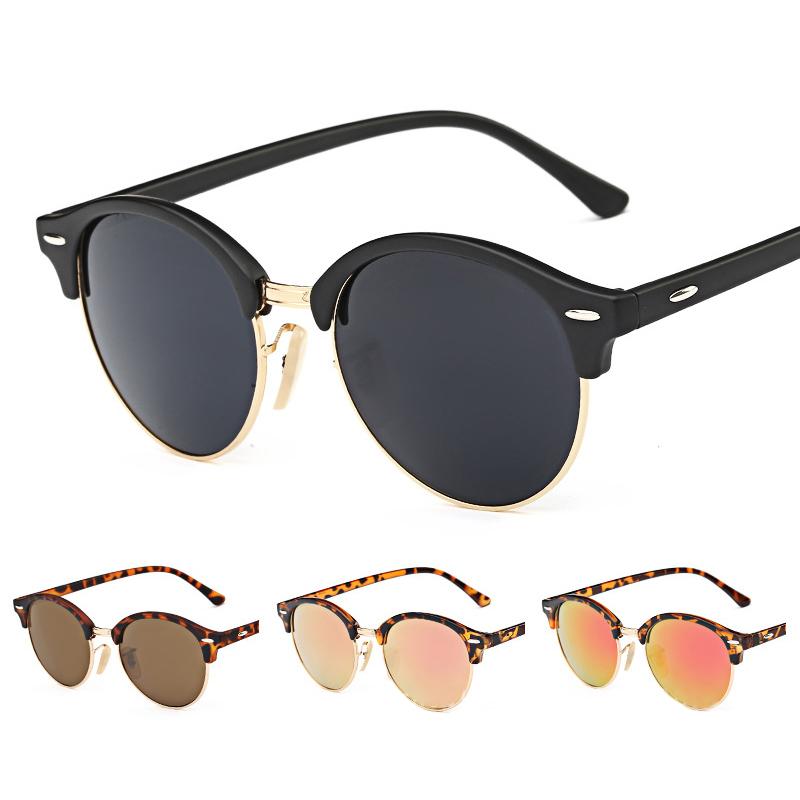 Sonnenbrille Steampunk Vintage Männlich Weiblich Schutzbrille UV400 Mode Brillen Klassisch Rundrahmen Unisex Retro Handgefertigt