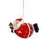 Santa Claus Hanging Pendants Christmas Tree Decor Resin Festive Decorations for Home Party Xmas DIY Gifts