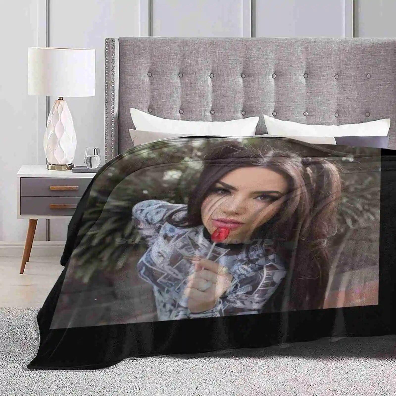 

Kimberly Loaiza Top Quality Comfortable Bed Sofa Soft Blanket Kim Loaiza Kimberly Loaiza Linduras México Singer Millions Heart