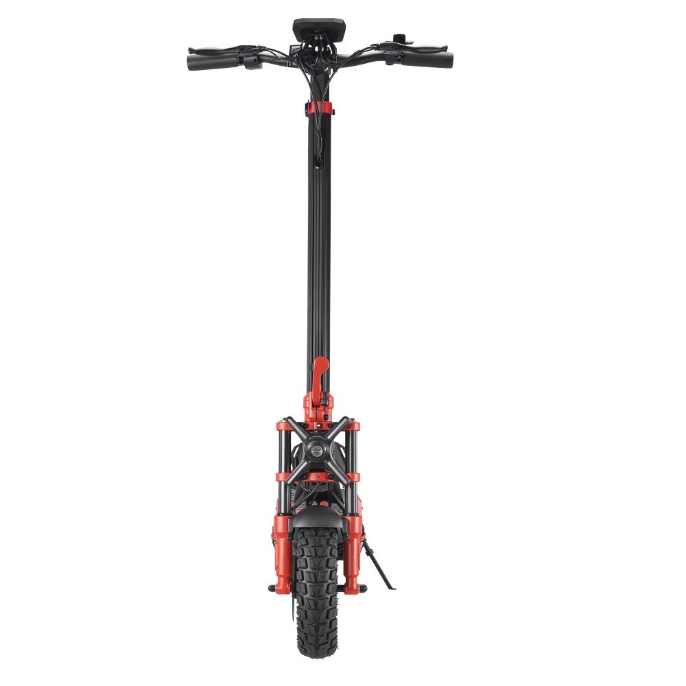 TWOFISH V4Max Offroad Elektro-Scooter 55 km/h Höchstgeschwindigkeit 75KM Maximale Reichweite 800W Motor 52V23AH Batterie 11 Zoll Reifen E-Scooter