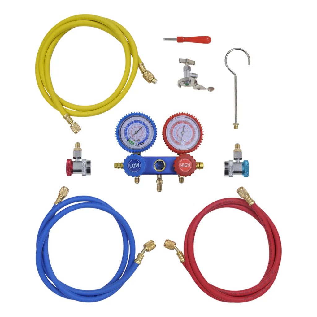 Vidaxl Vacuum Pump, 50 L/Min, With Gauges And 2 Valves