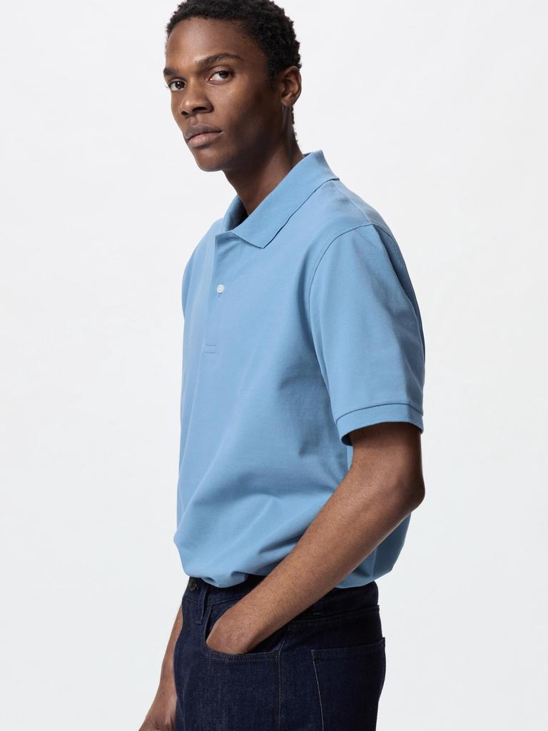 Buy Uniqlo Japan Dry Kanoko Polo Shirt Short Sleeve at