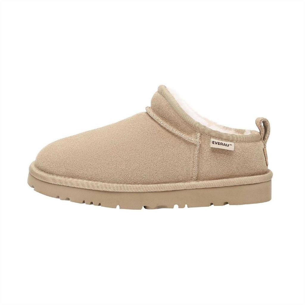 EverAu Womens/Ladies Suede Flat Slipper Boots