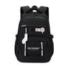 Schoolbag new solid color middle school student backpack in the season outing high value soft sister cute small fresh backpack