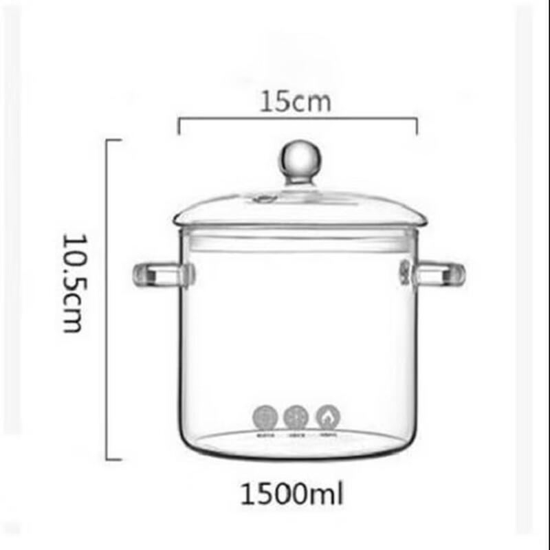 

Mr. Jane s Glass Soup Pot with Lid