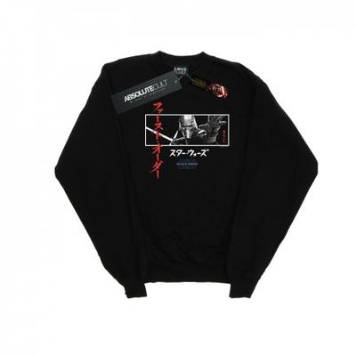 Star Wars The Rise Of Skywalker Kylo Ren Katakana Art Stripe Sweatshirt für Herren