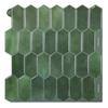 10 Folhas Papel de Parede Vinílico Autocolante 3D Imitação de Tijolo Autocolante Adesivo de Azulejo de Parede para Decoração de Interior