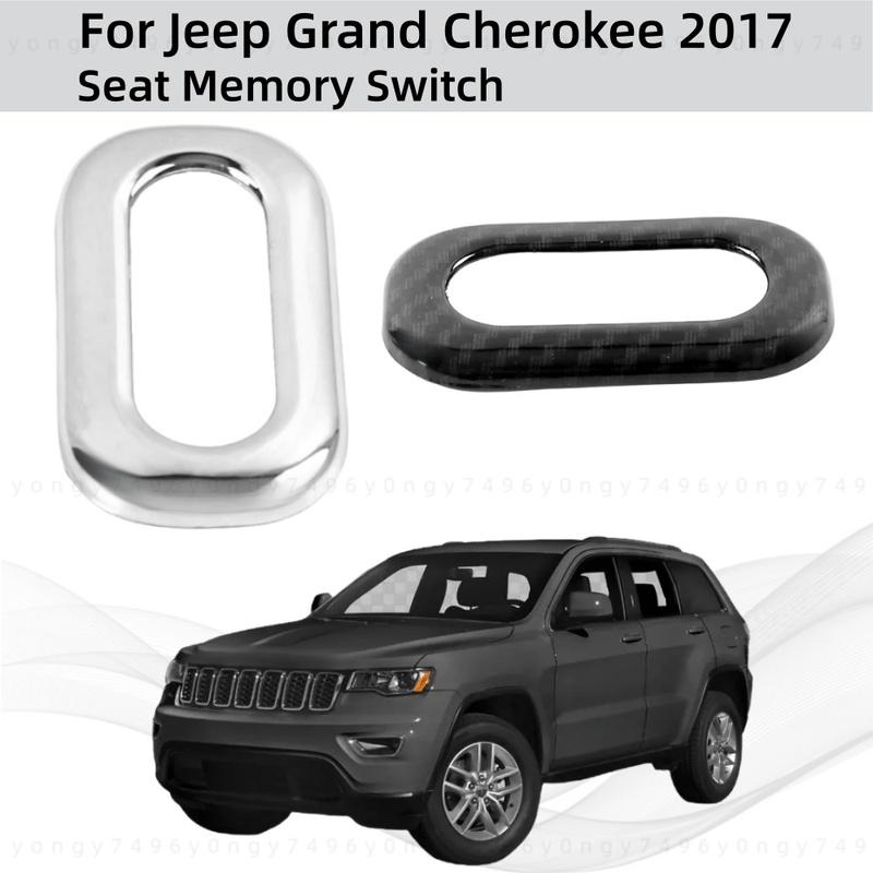 Car Upgrade Stickers Styling Carbon Seat Memory Switch For Jeep Grand Cherokee 2017 Modification Decoration Accessories