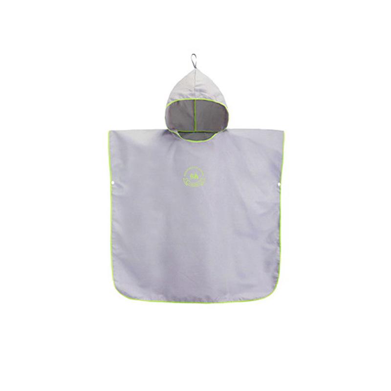 Children s Ultra-fine Fiber Hooded Bathrobe Towel - Absorbent, Quick-drying, Solid Color 70x70 cm