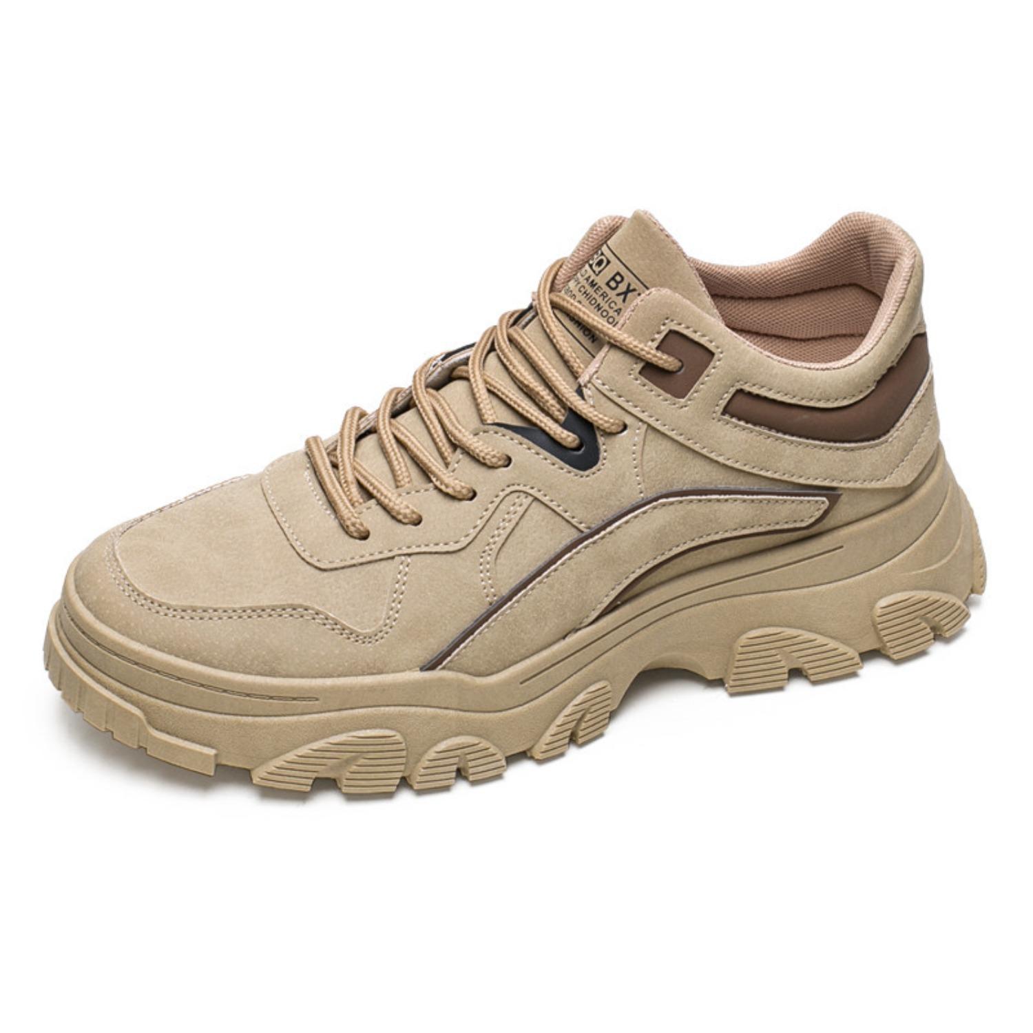 

2025 new men s shoes autumn labor protection construction site waterproof antiskid wear-resistant sports casual tooling Martin fashionable shoes 44