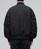 Musinsa Standard Crinkle Oversized Ma-1 Bomber Jacket [Black]