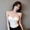With chest pad, lace splicing, sling vest, wearing Thai unique, sexy hot girls, sexy fishbone tube top
