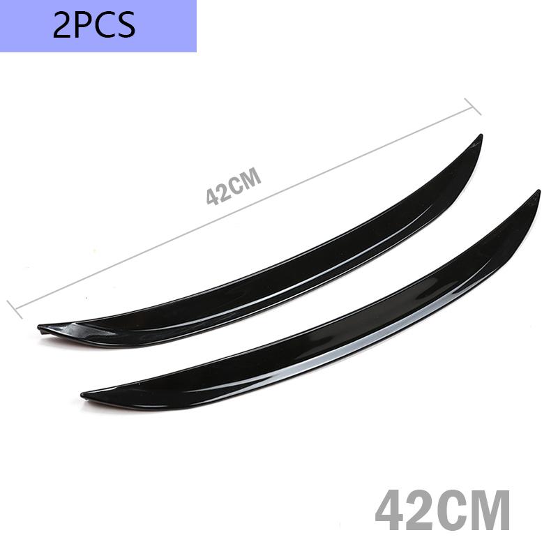 New 2022 Universal Car Wheel Eyebrow Arch Mouldings Fender Rubber Stickers Body Kit