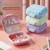 Portable Pill & Jewelry Organizer Box