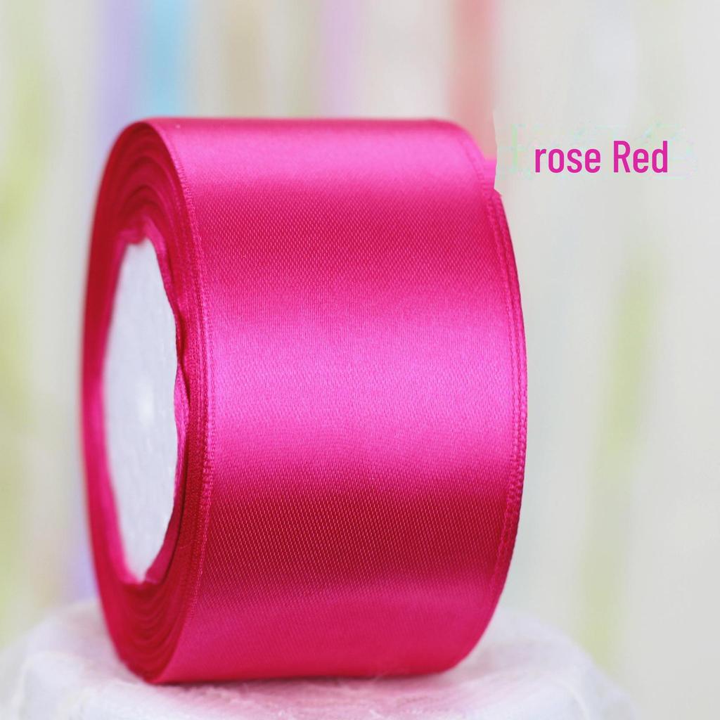 5cm Satin Flower Bow Ribbon for Cakes and Gift Boxes