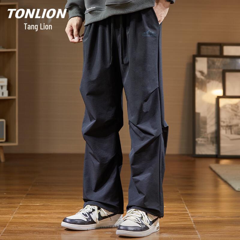 TonLion Men s Spring Straight Fit Tech Cargo Pants L