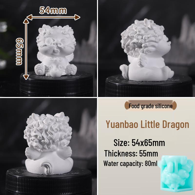 Teddy Bear Silicone Mold for DIY Crafts and Incense Stones